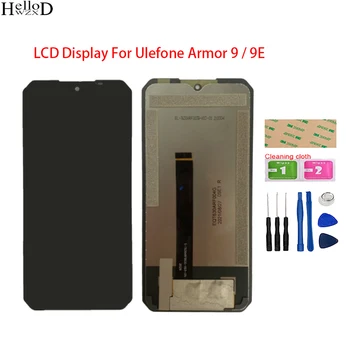 За Ulefone Armor 9 9E LCD Сензорен дисплей Дигитайзер, Монтаж на LCD Дисплея, За да Ulefone Armor 9E Дисплей Смяна на LCD екрана