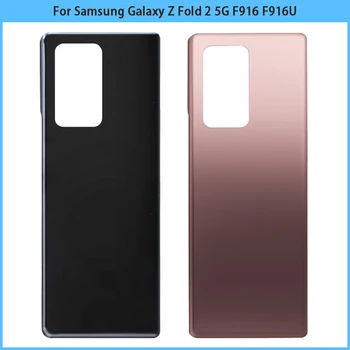 Нов AAA За Samsung Galaxy Z Fold 2-5 г F916 F916U Стъкло Батерия Делото Z Fold2 Задна Врата Стъкло Панел на Корпуса Калъф Замени