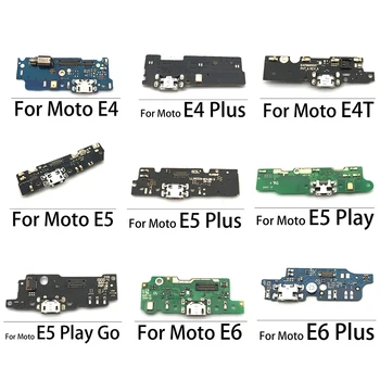 20 бр., USB Порт за зареждане Конектор за свързване на такси Flex За Мото E6S E3 E4T E4 E5 E6 Play Plus One Vision Action на Hyper Fusion Macro