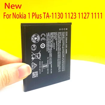 Нова батерия за Nokia 1 Plus TA-1130 1123 1127 1111 Интелигентен мобилен телефон HE365 2500 mah в наличност с отслеживающим номер