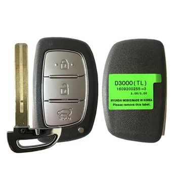 CN020067 Следпродажбено 3-бутон на смарт ключ за 2016-2017 Hyundai Tucson Дистанционно Честота 433 Mhz 47 чип FCCID номер 95440-D3000